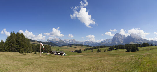 Italy, South Tyrol, Seiseralm and Langkofel group - WWF003070