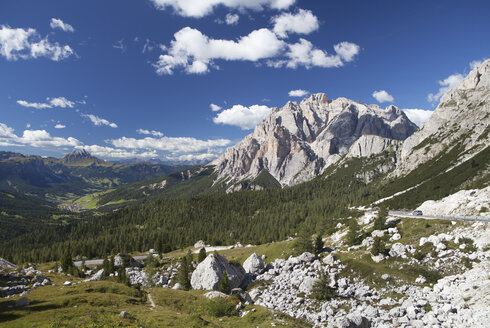 Italien, Venetien, Valparola-Pass und Fanes-Gruppe - WWF003074