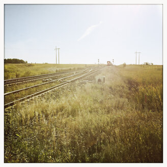 Güterzug in Saskatchewan, Kanada, Saskatchewan, Watrous - SEF000106