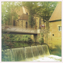 Wasserfall in Telgte, Deutschland, Niedersachsen, Telgte - SEF000125