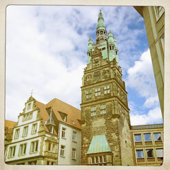 Stadthausturm, downtown district of Muenster, Germany, North Rhine Westphalia - SEF000252