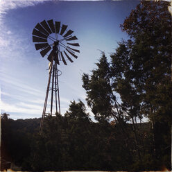 Farm windmill irrigation system, Texas, United States - ABAF001129