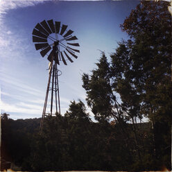Farm-Windmühlen-Bewässerungssystem, Texas, Vereinigte Staaten - ABAF001129