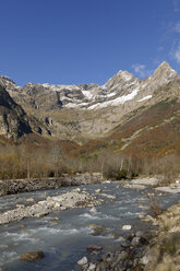 Spain, National Park Ordesa y Monte Perdido, Monte Perdido massif and Rio Cinca - LAF000496
