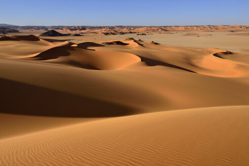 Algerien, Sahara, Tassili N'Ajjer National Park, Sanddünen von In Tehak - ES000905