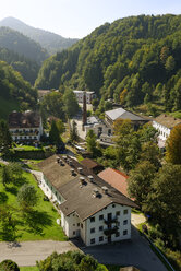 Deutschland, Oberbayern, Chiemgauer Alpen, Bergen, Chiemgauer Alpen, Maximilianshütte, Maxhütte, ehemalige Maximilianshütte - LB000473