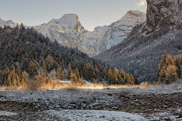 Österreich, Tirol, Eng, Karwendelgebirge, Rissbachtal - GFF000373