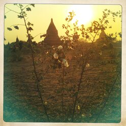 Myanmar, Bagan, historischer Tempel - BMF000776