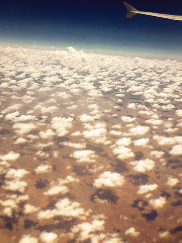 blick aus dem Flugzeug, Hilton, Queensland, Australien, lizenzfreies Stockfoto