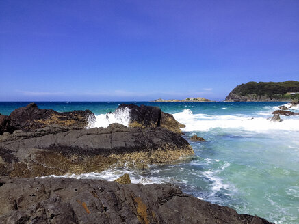 Blick auf die Küste, Seal Rocks, Australien - FBF000125