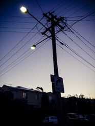 Elektrizitätsmast, Sydney, Australien - FBF000124