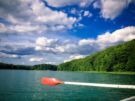 Ruderboot auf dem Liepnitzsee, Lanke, Deutschland - FBF000123