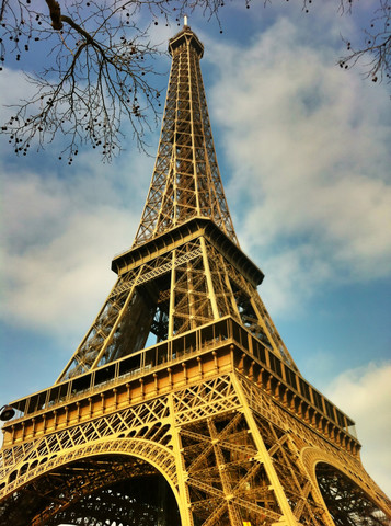 Eiffelturm, Paris, Frankreich, lizenzfreies Stockfoto
