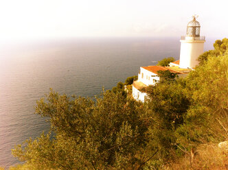 Leuchtturm, Spanien, Costa Brava, in der Nähe von Palamos - SRSF000459