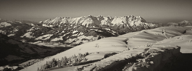 Austria, Kitzbuehel mountains, views of the Wilder Kaiser - SRSF000438