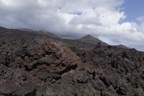 Spanien, Kanarische Inseln, La Palma, Fuencaliente, Lavastrom der Eruption von Teneguia - SIEF004963