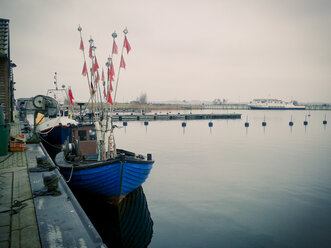 Baltic Sea, Mecklenburg-Vorpommern, Ruegen, Germany, harbor, lagoon - MJF000506