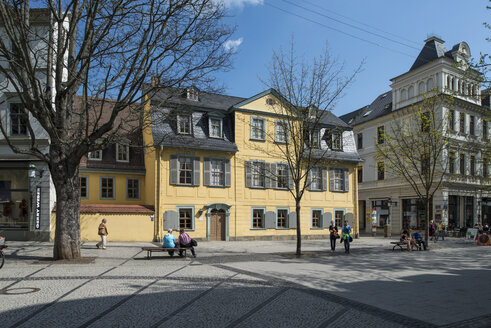 Deutschland, Thüringen, Weimar, Klassisches Weimar, Wohnhaus von Friedrich Schiller - HWOF000071