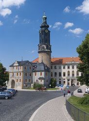 Deutschland, Thüringen, Weimar, Stadtschloss und Turm - HWOF000091
