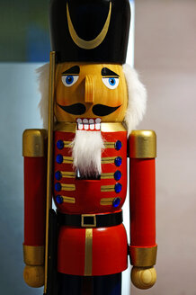 Germany, Close up of Nutcracker figurine from the Ore Mountains - HOHF000337