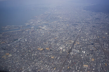 Japan, Osaka, birds eye view - FLF000357