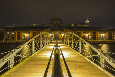 Germany, Hamburg, fish market stock photo