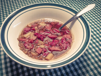 Lentil soup with smoked meat - ABAF001174