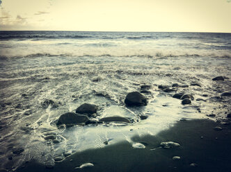 Beach of Hermigua, La Gomera, Spain - DISF000347