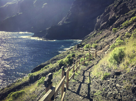 Küstenpfad, La Gomera, Spanien - DISF000365