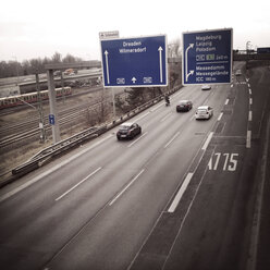 Autobahnkreuz A100 (Berliner Ring) / A115 (Berlin-Potsdam) am ICC, Berlin, Deutschland - ZMF000108