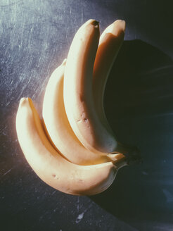 Bananas in sunlight, Bonn, North Rhine-Westphalia, Germany - MFF000789