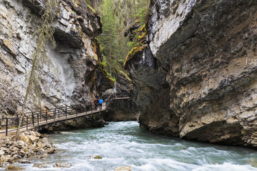 Kanada, Alberta, Banff-Nationalpark, Johnston Creek, Johnston Canyon - FO005733