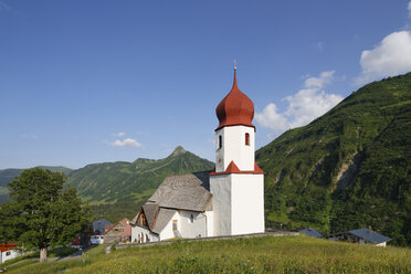 Österreich, Vorarlberg, Bregenzer Wald, St. Nikolaus Kirche - SIEF004981