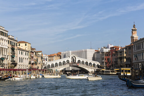 Italien, Venedig, Canale Grande, Rialtobrücke - FOF005797