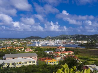 Karibik, Kleine Antillen, St. Lucia, Rodney Bay, Jachthafen - AMF001739