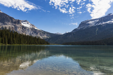 Kanada, Britisch-Kolumbien, Yoho Nationalpark, President Range, Emerald Lake - FO005856