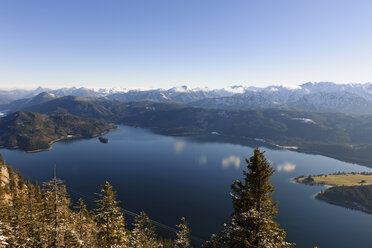 Germany, Bavaria, Upper Bavaria, Karwendel, Lake Walchensee, - LAF000536