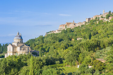 Italien, Toskana, Val d'Orcia, Montepuliciano, Madonna di San Biagio - MJF000754