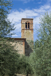 Italien, Toskana, Val d'Orcia, Abtei in Castelmuzio - MJ000751