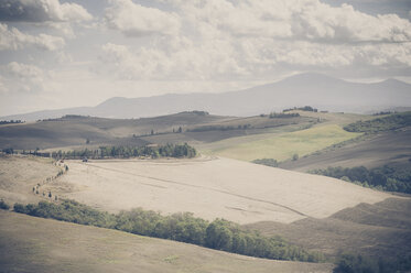 Italy, Tuscany, Val d'Orcia, Rolling landscape - MJF000742