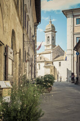 Italien, Toskana, Kirche in San Quirico d'Orcia - MJF000842