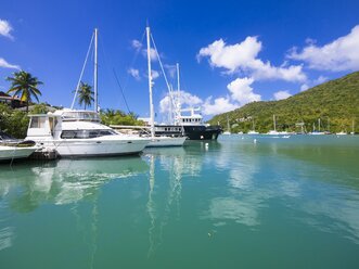 Karibik, Antillen, Kleine Antillen, St. Lucia, Marigot Bay - AM001779