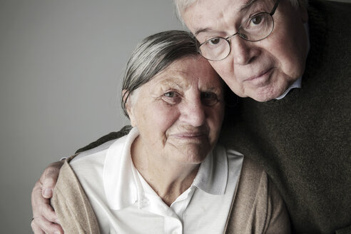 Porträt eines älteren Paares, Nahaufnahme - JATF000643