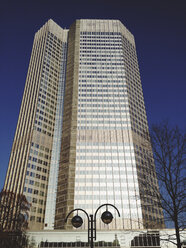 Euro Tower at Willy-Brandt-Square, Frankfurt, Hesse, Germany - MSF003277