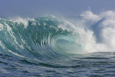 USA, Hawaii, Oahu, wave at the North shore - RUEF001171