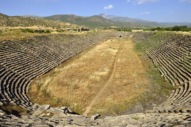 Turkey, Aydin Province, Caria, antique stadium at the archaelogical site of Aphrodisias - ES000975