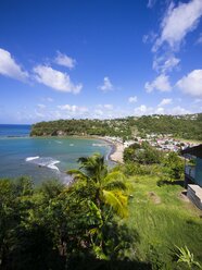 Karibik, St. Lucia, Blick auf Anse-la-Raye - AMF001806
