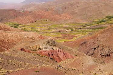 Marokko, Landschaft des Hohen Atlas - WGF000241