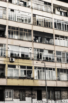 Italy, Rome, House front of residential building - KAF000094