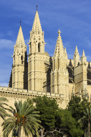 Spanien, Mallorca, Palma, Kathedrale La Seu, lizenzfreies Stockfoto